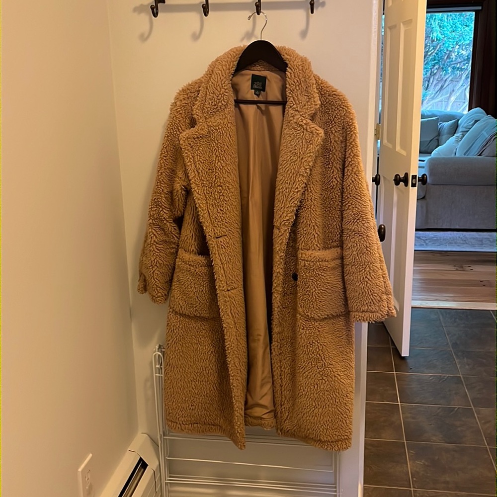 Wild Fable | Small, Teddy Bear Peacoat